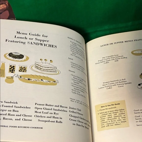Vintage The General Foods Kitchens Cookbook 1959 2nd Edition paperback - Picture 8 of 13